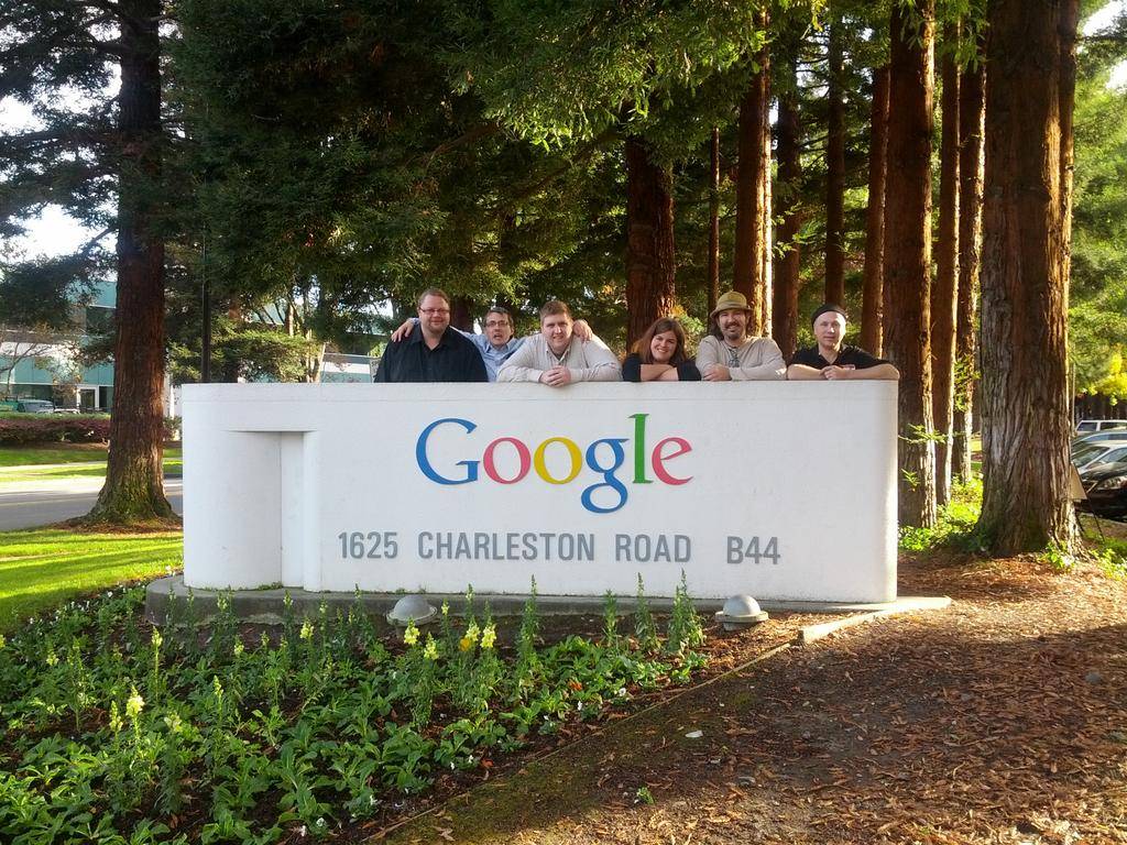 Some of us made it to Google for a visit after the Joomla! World Conference. Left to right: Ronni Christiansen, Brian Teeman, Jon Neubauer, Nicole Ouellette, TJ Baker, and Chris Nielsen.